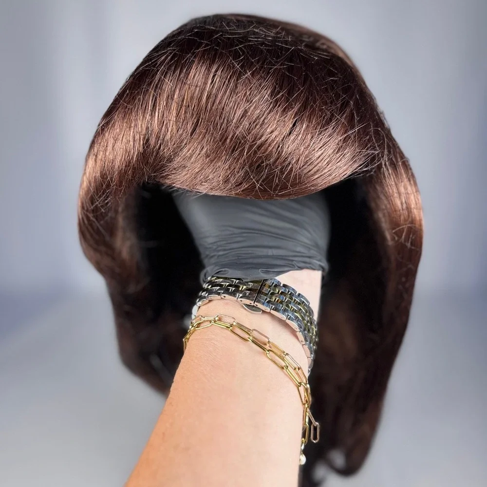 NIB Paula Young Dominique Wig Color 33 Auburn Synthetic Average Size
